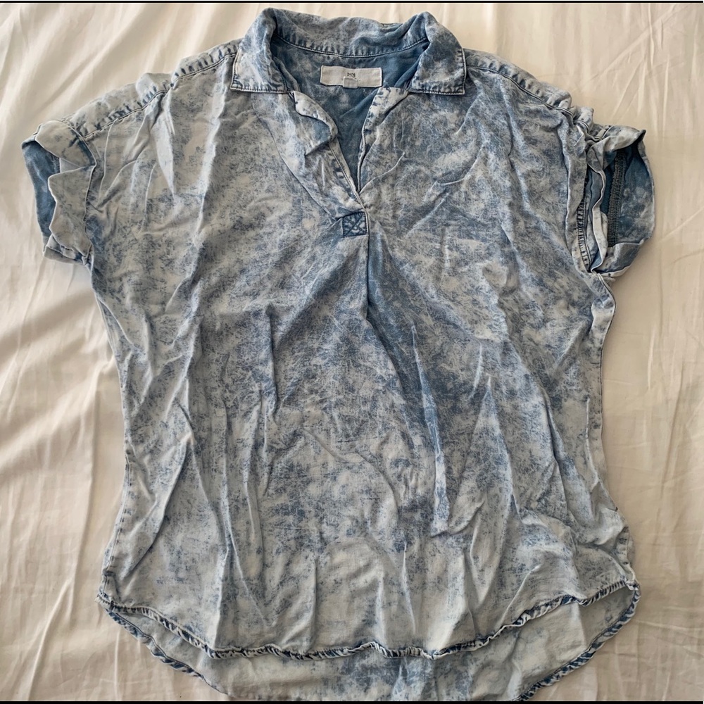 Over sized dyed top